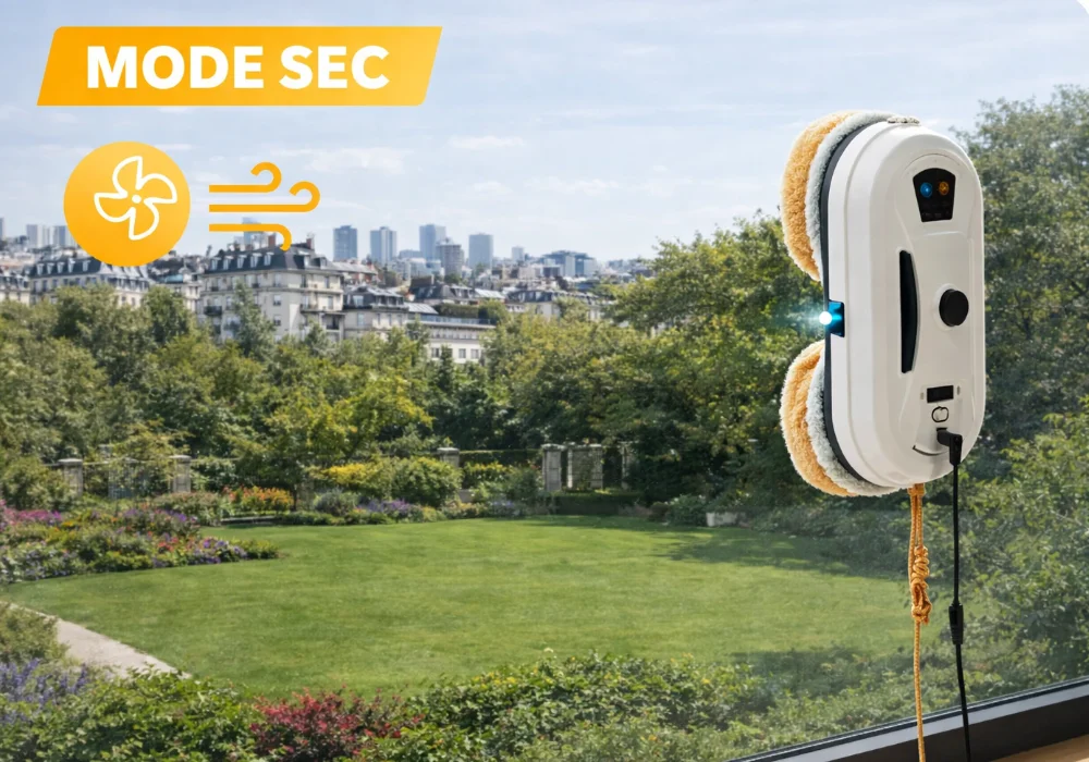 Mode Sec : élimination de la poussière